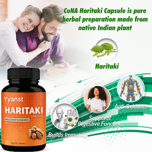 Comprimés de poudre de Haritaki de haute qualité, marque privée, favorisent la gestion du poids et la santé du système digestif, et réduisent la chute des cheveux. - Product Image 3