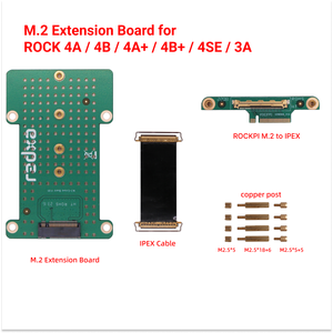 Radxa M.2 <b>Extension</b> <b>Board</b> for ROCK 4A/4B/4A+/4B+/4SE/3A/5A/3C - Product Image 5
