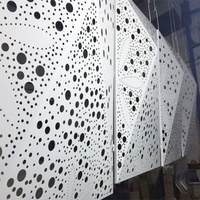 Sistema de Fachada de Aluminio Tallado por CNC, Paneles Metálicos Geométricos 3D, Decoración Arquitectónica, Revestimiento para Centros Comerciales