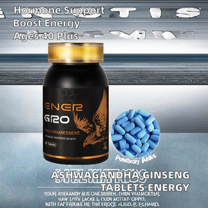 Compresse di Ginseng e Estratto di Ashwagandha OEM di Alta Qualità per il Benessere Maschile, Aumento dell'Energia e Mantenimento dell'Equilibrio Ormonale - Product Image 2