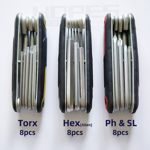 Pocketable Folded 8pcs Hex Allen <strong>Torx</strong> Phillips Slot Key <strong>Set</strong> <strong>Wrench</strong> Spanner Popular Assembly Repair Hand Tools Kit <strong>Wrench</strong> - Product Image 5
