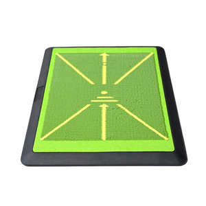 Tapete de práctica de golf de goma con superficie antideslizante con lentejuelas para entrenamiento de golf y otros deportes con pelota - Product Image 1