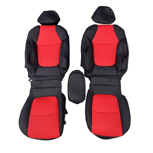 Housse de siège de voiture sur mesure en cuir véritable de haute qualité pour Toyota RAV4, respirante, imperméable et avec ventilation - Product Image 1