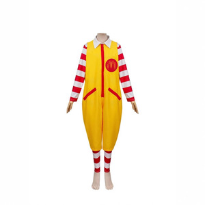 Costume de cosplay Redman Anime McDonalds Clown pour adulte unisexe, tenue de fête d'Halloween - Product Image 1