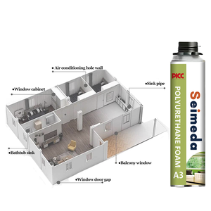 SEIMEDA 750ml de uso general de poliuretano (PU) adhesivo de espuma de un componente impermeable UV resina sellador de <span class=keywords><strong>silicona</strong></span> - Product Image 4