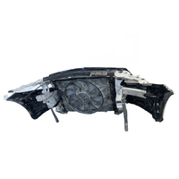 Para Mercedes Benz C-series W205 parachoques original de segunda mano con rejilla, utilizado para kit de carrocería parachoques de coche 2019-2022