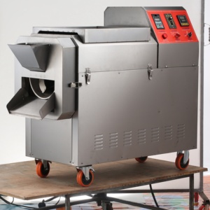 CHUANGYU-Tambor Eléctrico Rotativo para Tostador de Cacao y <span class=keywords><strong>Almendras</strong></span>, Tuercas Tostadoras de Cacahuetes, Venta Caliente e Industrial - Product Image 4