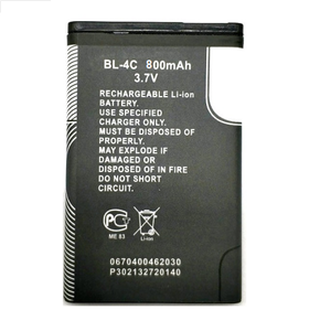 Batterie au Lithium de haute qualité BL-4C 3.7v 800mAh pour téléphones portables Nok caméra de charge échantillon gratuit test disponibilité du Stock - Product Image 5