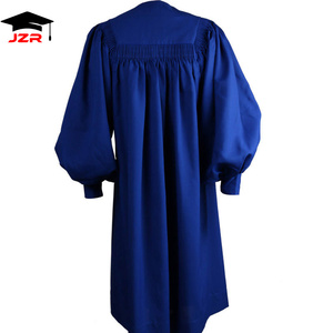 Túnica de Coro de Alta Calidad para Iglesia, Fabricante, Venta al por Mayor, OEM, Túnicas de Clero en Rojo, Negro y Azul - Product Image 5