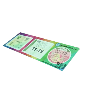 ที่ใส่บัตร<span class=keywords><strong>ภาษี</strong></span>คาราวานรถยนต์แบบใสมีกาวติดที่ยึดใบอนุญาตจอดรถสำหรับกระจกรถยนต์ - Product Image 4