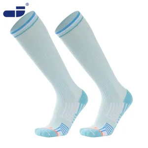 Chaussettes de compression avec soutien de la voûte plantaire Nursing Doctors Travel Flight Socks Shin Splints pour hommes et femmes