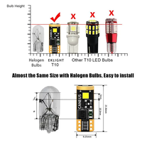 Ultra helle LED Canbus T10 LED-Glühbirne 3 SMD W5W T10 12V 24V Canbus Kein Fehler Auto Interior LED-Lampe Andere Zubehör