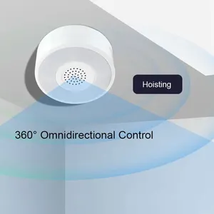 Tuya thông minh tuya âm thanh và ánh sáng ứng dụng báo động điện thoại di động điều khiển từ xa âm thanh báo động có thể được đốt cháy theo yêu cầu thiết kế - Product Image 2