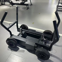 Sled Hrx Commercial Robuste pour Entraînement Fonctionnel sur Gazon Hrx, Équipement de Gymnastique, Machine de Musculation en Acier pour Poussée et Traction