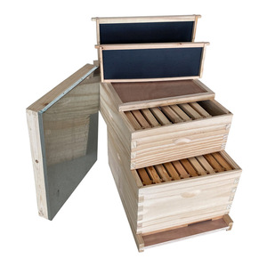 Colmena de madera Langstroth para abejas, una profunda y una superficial - Product Image 6