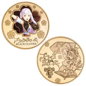Badge en métal moulé sous pression sur le thème de l'anime Black Clover, souvenir commémoratif, emballé individuellement - Product Image 4