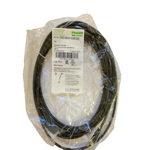 Nuevo y Original PLC 7000-08041-630 0500 M8 Conector Hembra en Ángulo de <span class=keywords><strong>3</strong></span> Pines 5m IP67 Producto de Automatización Industrial * Súper Valor - Product Image 1