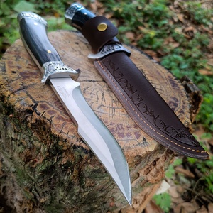 Cuchillo de Acero Inoxidable OEM HK SS182 Break Ice Ver.3.0 con Mango de Madera, Multifuncional, Portátil, con Clip para Cinturón, para Camping, Bricolaje y Corte - Product Image 1