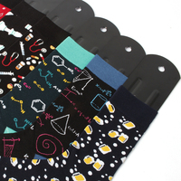 Chaussettes en coton à motifs variés, hauteur moyenne, amusantes et créatives, pour filles, collection Printemps-Automne, confortables, personnalisables, vente en gros, meilleures ventes