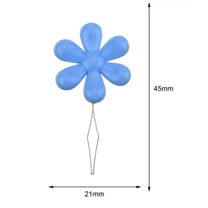 1pc Flower Shaped <strong>Needles</strong> <strong>Threader</strong> Colorful Plastic Wire Loop DIY <strong>Needle</strong> <strong>Threader</strong> for Hand Stitching Sewing Embroidery - Product Image 5