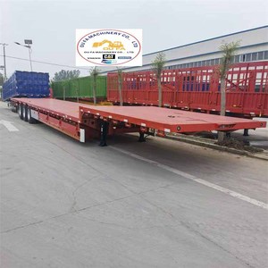Remolque de Transporte de Maquinaria de Cama Baja de Alta Resistencia de 3-4 Ejes con Rampas de Carga Hidráulicas - Product Image 5