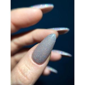 Esmalte de Uñas en Gel Majida Color 8,5 ml con Brillo Plateado UV - Product Image 2