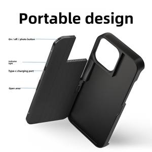 Funda para Teléfono con Soporte Extensible para Selfies, Compatible con iPhone 16 <span class=keywords><strong>17</strong></span> Pro Max, para Grabación de Videos en Vivo y Vlogs - Product Image 4