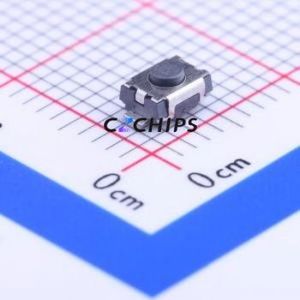 K2-1807SA-A4DW-06 Tactile Switch SMD Switch Single Pole Single Throw Round Button 2.5N Vertical Mount - Product Image 1