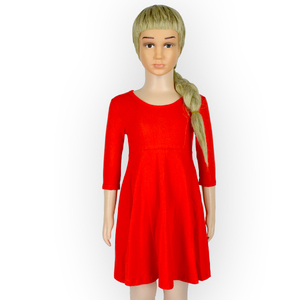 Vestido de Fiesta para Niña, Personalizado con Impresión Digital, Mangas Largas, Hasta la Rodilla, Falda Tutú para Niña - Product Image 2