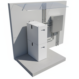 51.2V 100Ah 스택형 LiFePO4 반고체 리튬 배터리 5.12kW 출력 4000 사이클 내장 BMS 태양광 에너지용 - Product Image 1