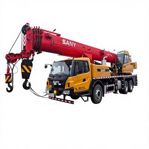 Grúa de Camión Usada con Motor Original, Longitud de la Pluma - Brazo Completamente Extensible: 33.5 Metros, Sany 250, 25 Toneladas, Grúa Usada <span class=keywords><strong>en</strong></span> Venta, Disponible <span class=keywords><strong>en</strong></span> Stock - Product Image 1