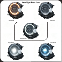 Kit de phares LED personnalisés pour l'amélioration et la personnalisation du véhicule, pièces avant haute performance pour BMW Mini R56 2007-2013