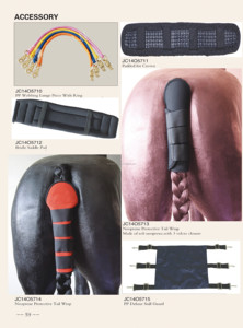 Matériau en néoprène à rayures Horse Reflex avec bande réfléchissante argentée pour licou - Product Image 5