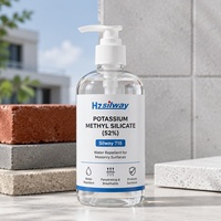 Methylsilicate de potassium hydrofuge pour surfaces en briques, béton et maçonnerie – Réduit l'absorption d'eau – Agent d'étanchéité