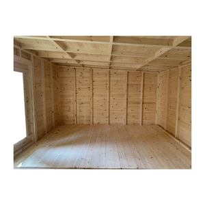 Cobertizo de Almacenamiento de Madera de Diseño Moderno para Exteriores <span class=keywords><strong>Casa</strong></span> de Jardín Rústica de Madera de Cedro Impermeable - Product Image 4