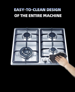 Four Burners Stainless Steel <strong>Gas</strong> <strong>Cooker</strong> 4 burner <strong>Gas</strong> Stove Table Top Kitchen 4 burner Cook Top <strong>Gas</strong> <strong>Cooker</strong> Stove - Product Image 2