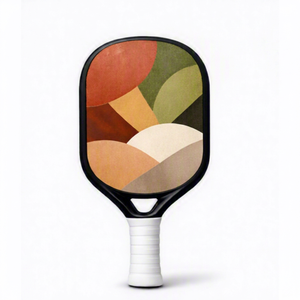 Raquette de pickleball en fibre de carbone avec logo personnalisé, noyau en nid d'abeille de 16 mm, équipement d'entraînement de haute qualité, équipement sportif durable - Product Image 1