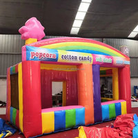 Tente Gonflable Amusante pour Aliments, Glaces, Barbe à Papa et Hot-Dogs – Stand de Concession