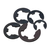 1.2mm-30mm Black Spring Steel DIN 6799 Rotor Clip E-Clip External Retaining Ring Clip