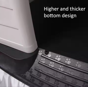 บ้านสุนัขพลาสติกสำหรับสัตว์เลี้ยง ขนาดหลากหลาย ใช้ได้ทั้งภายนอกและภายในอาคาร ผลิตจากโรงงานมานานกว่า 10 ปี พร้อมพื้นยกสูงและช่องระบายอากาศ สำหรับสุนัขขนาดเล็ก กลาง และใหญ่ - Product Image 4