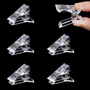 HadiyahBeauty <span class=keywords><strong>Pince</strong></span> à ongles transparente en polygel pour extension rapide, outil de manucure pour nail art - Product Image 2