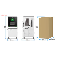 Haute qualité SDM6T Mini 5 axes métal dentaire CNC CAD CAM fraiseuse humide et sèche