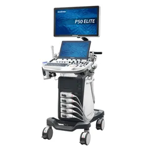 Sonoscape P50-Elite Ultrasone Diagnostische Systeem 4 D Trolley Kleur Doppler Ultrasone Machine Msl
