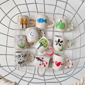 Aimants de réfrigérateur 3D amusants, aimants décoratifs pour la cuisine, mini aimants en céramique en forme de tasse pour le réfrigérateur - Product Image 6