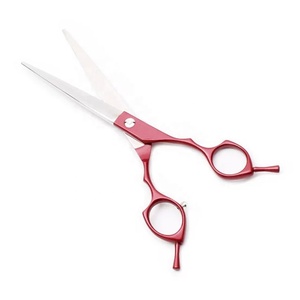 Nuevo diseño, juego de tijeras Rojas, Kit rosa para mascotas, suministros, equipo, tijeras, herramientas, juego de cuidado de peines, tijeras de aseo para perros y gatos - Product Image 5