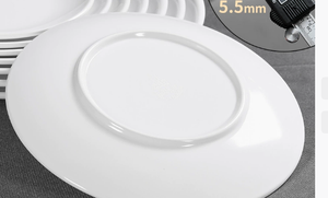 Venta al por mayor <span class=keywords><strong>de</strong></span> <span class=keywords><strong>platos</strong></span> <span class=keywords><strong>de</strong></span> melamina <span class=keywords><strong>platos</strong></span> <span class=keywords><strong>de</strong></span> plástico blanco plato <span class=keywords><strong>de</strong></span> melamina 6/7/8/9/10/11/12 pulgadas - Product Image 5