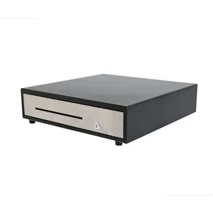 High Quality Black Top Selling Cash Drawer For POS Terminal With 4 Bill 5 Bill Mini Cash Drawer With RJ11