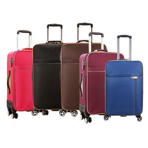 옥스포드 패브릭 여행용 가방 세트 기내용 소프트사이드 캐리어 트롤리 가방 - Product Image 1