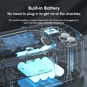 Nettoyeur à ultrasons à haute fréquence avec minuterie et réservoir de 500 ml pour lunettes, appareils dentaires, peignes, rasoirs et pinceaux de maquillage - Product Image 6