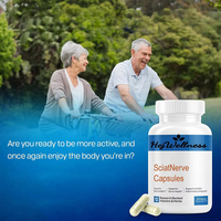 Gélules Végétales SciatNerve Formule Spéciale Marque Blanche Vitamine B Supplément Nervin Produits de Santé pour le Nervio Ciatico